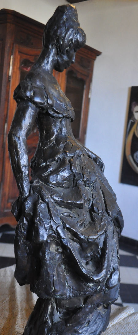 gomes, karel gomes, art, craft, sculpture, bronze, figures, modern classic, classic, figurative, artist, art collector, sculptor, interior, bronze sculpture, alloy, wax, golden proportion, chiseling, carving, modeling, mould, ludo mould, lost wax, patination, gods, divinity, woman, man, body, body type, body language