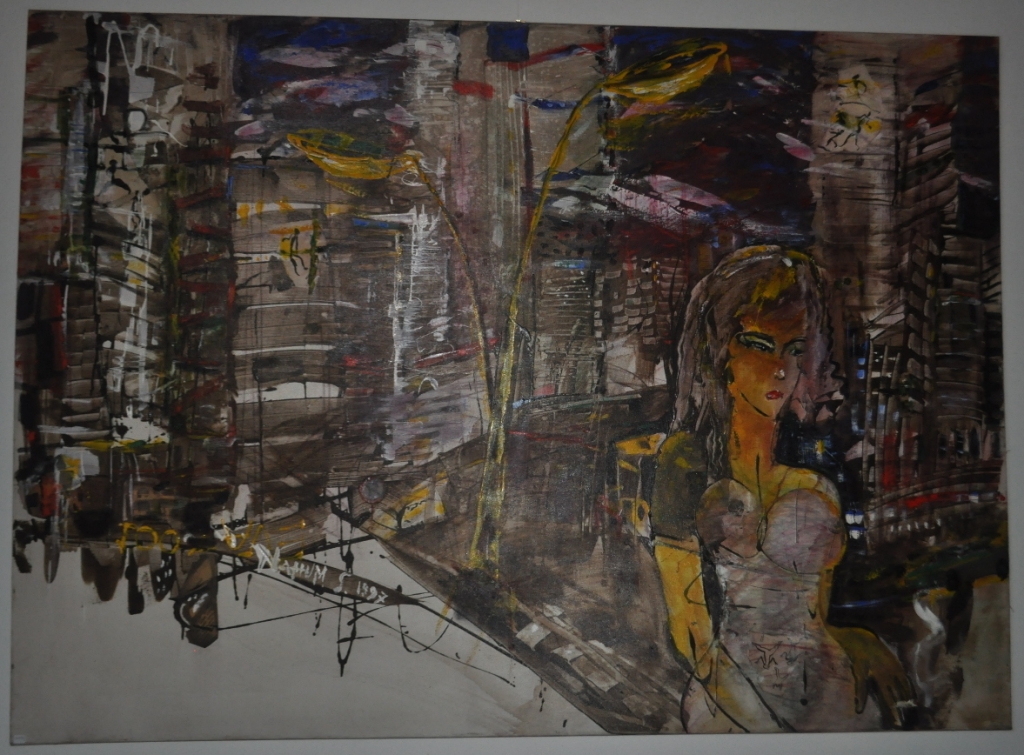 Nahum Suwarsita Eva 200x145 cm 1997 € 5250,-