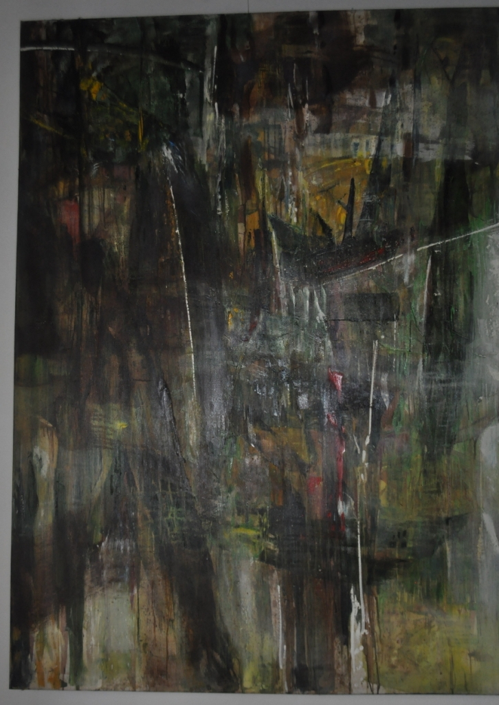 Nahum Suwarsita Hutan 200x150 cm 1996 € 4000,-