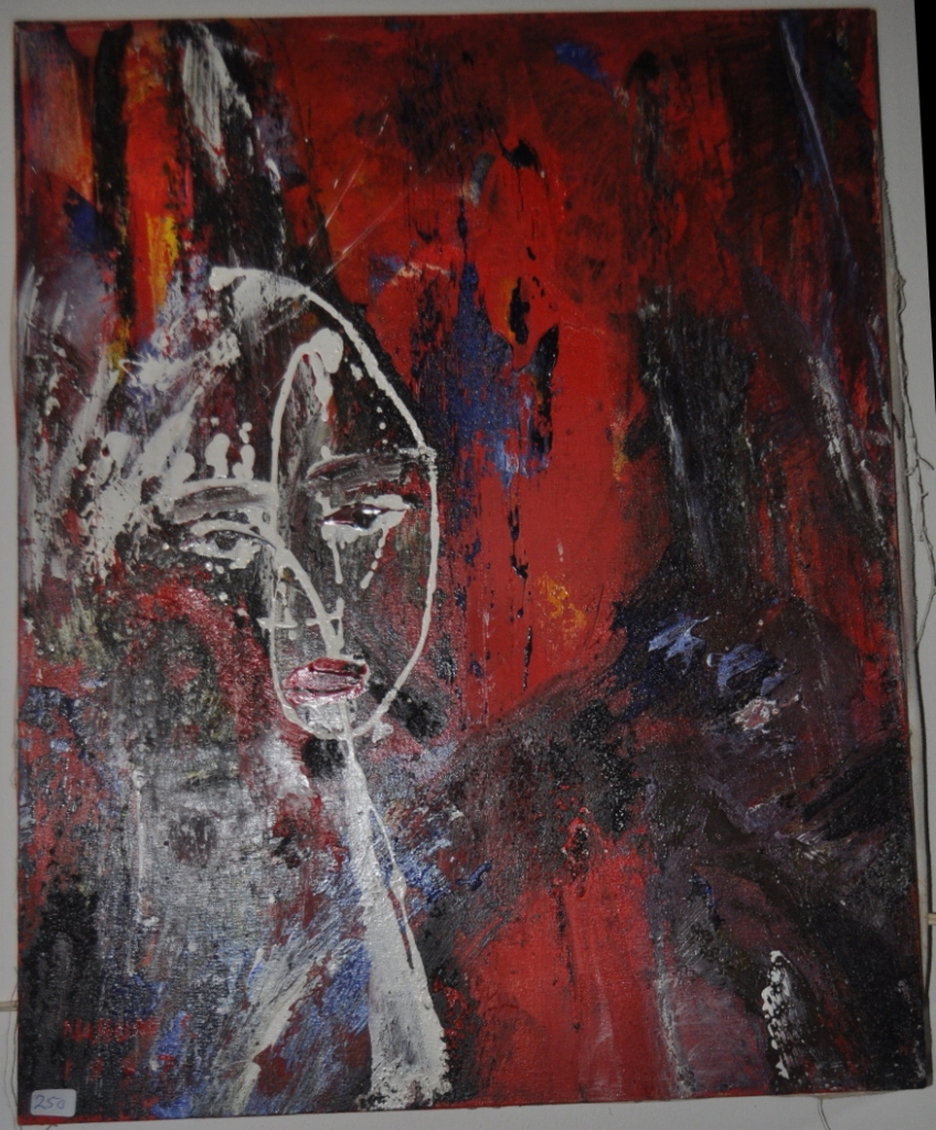 Nahum Suwarsita Lady 40x50 cm 1997 € 250,-